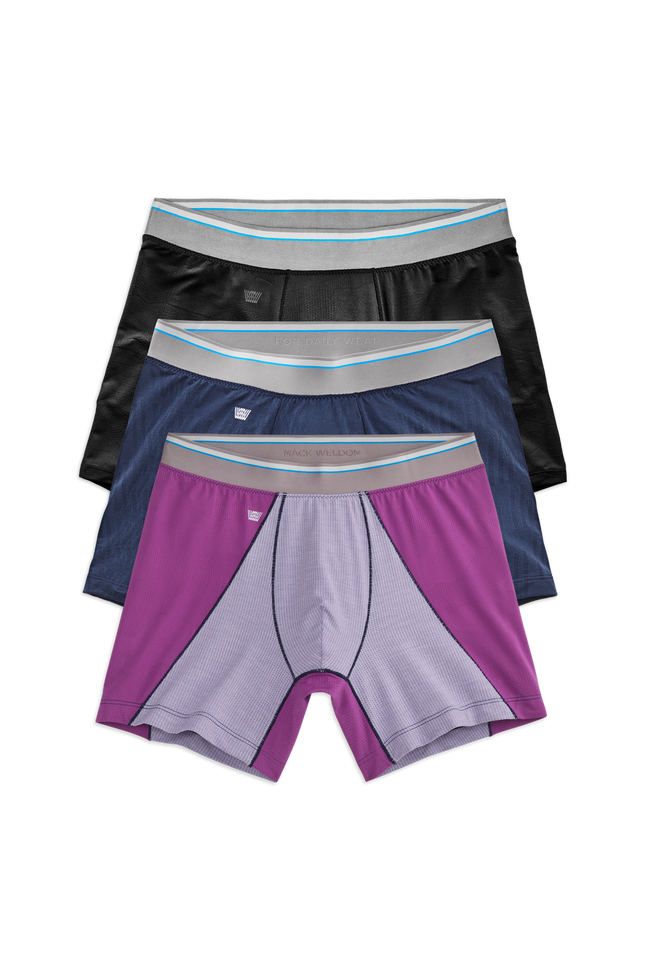 3-Pack AIRKNITˣ Boxer Briefs in Rise & Shine
