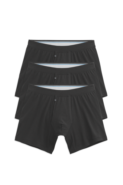 3-Pack SILVER Boxer Briefs