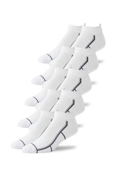 5-Pack AIRKNITˣ High Ankle Socks