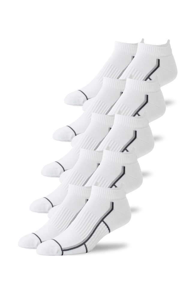 5-Pack AIRKNITˣ High Ankle Socks