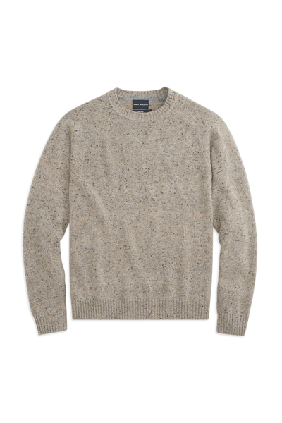 Lambswool Donegal Crew Neck Sweater