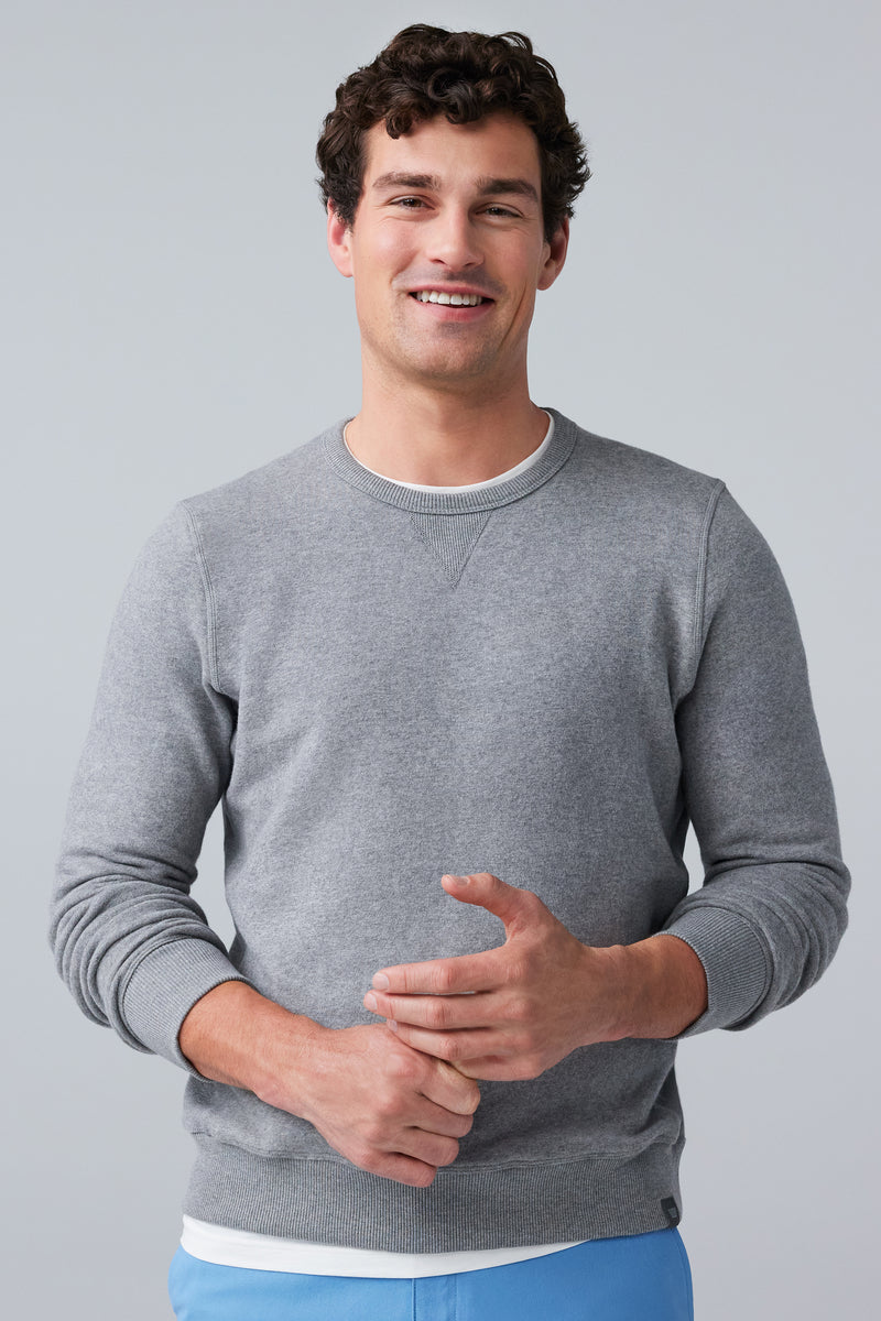 ACE Crew Neck Sweatshirt Charcoal Heather