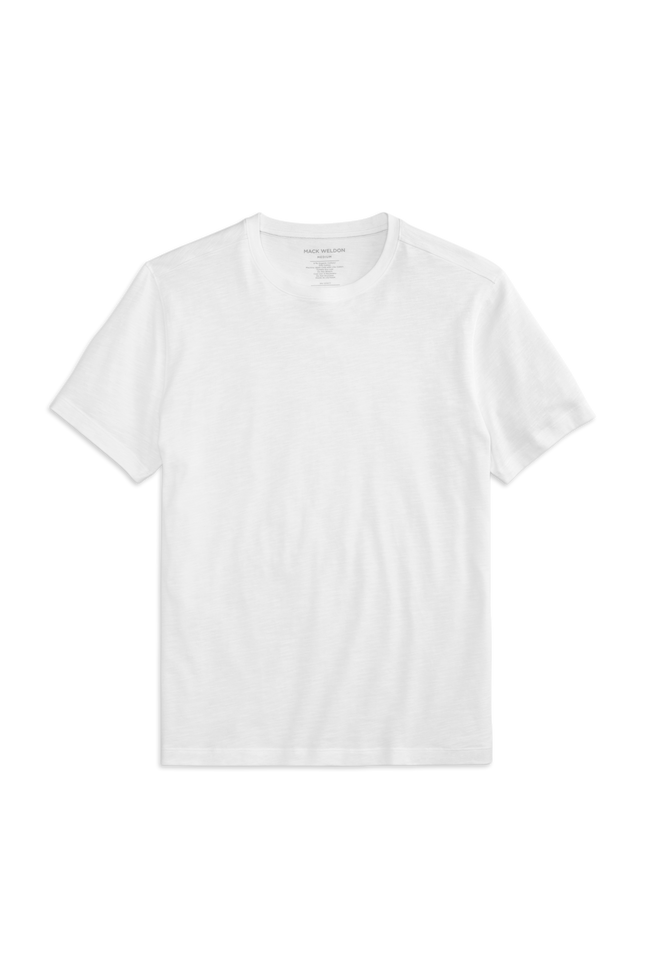 Slub Crew Neck T-Shirt