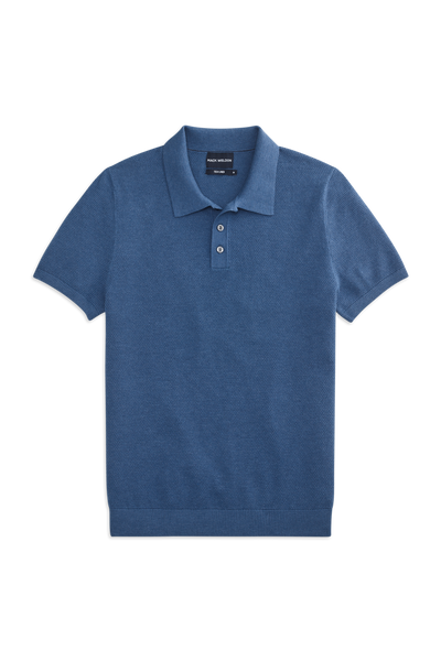 Tech Linen Sweater Polo