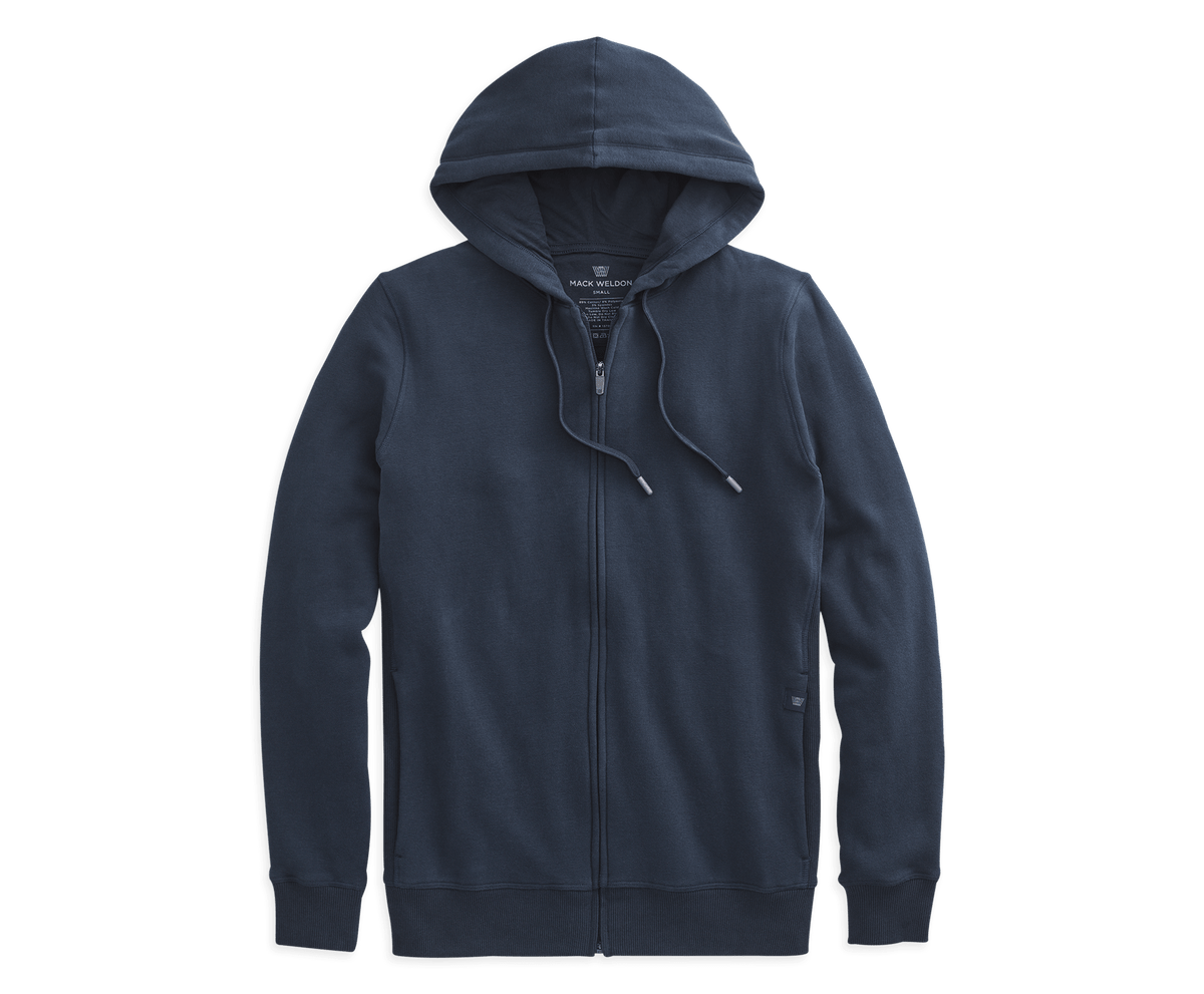 ACE Full Zip Hooded Sweatshirt Total Eclipse Blue