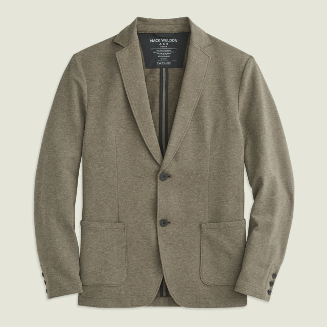ジャケット・アウター r.sneldersCristaseya Cotton Oversized Mack Weldon ACE Blazer | Modern French Terry Casual Jacket