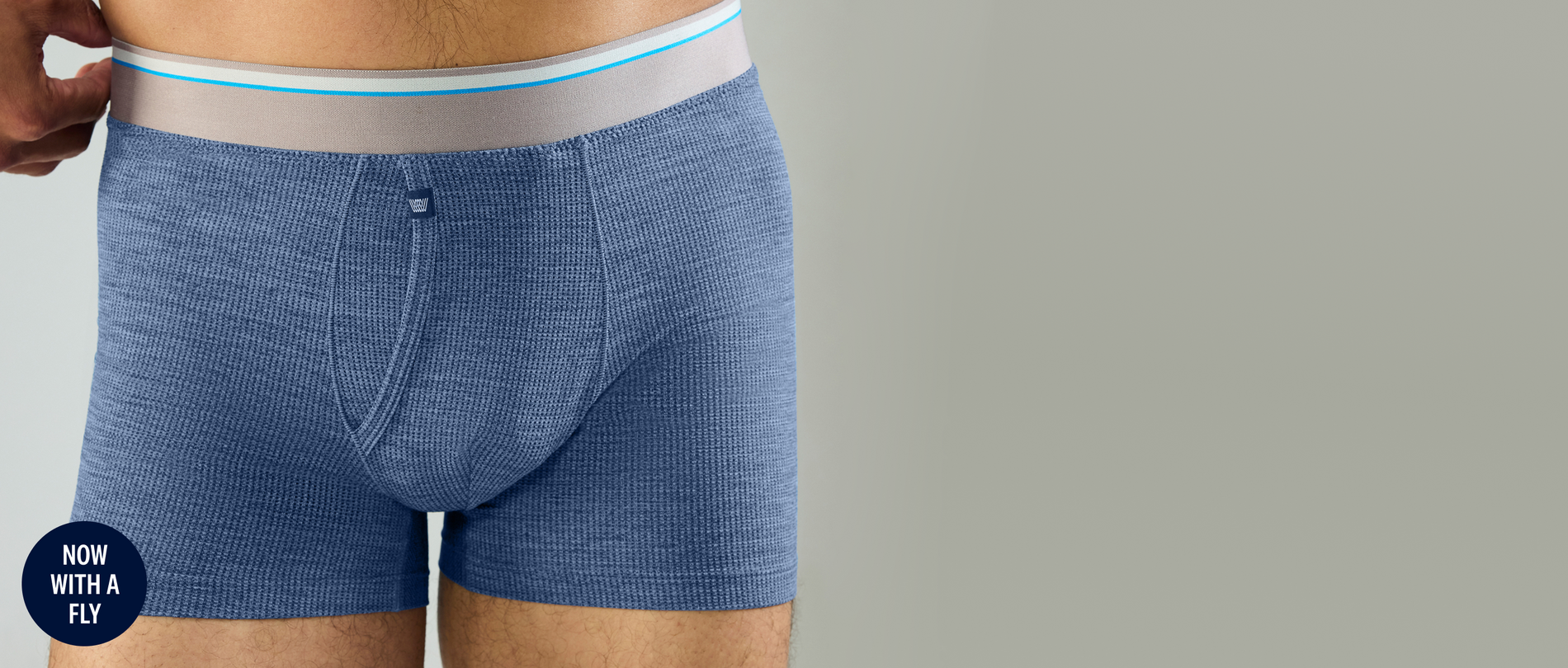 front facing image of a guy wearing AIRKNITx with Fly