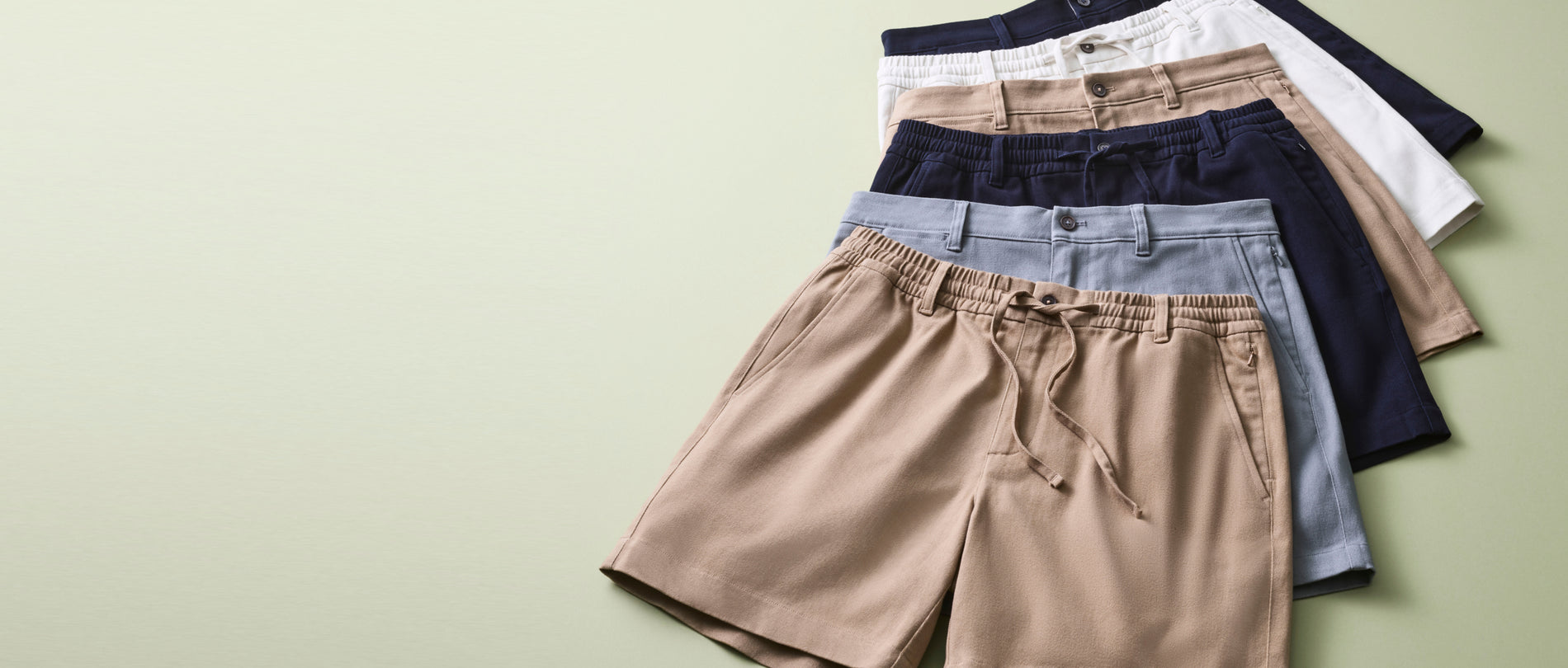 Laydowns of Mack Weldon Shorts Collection