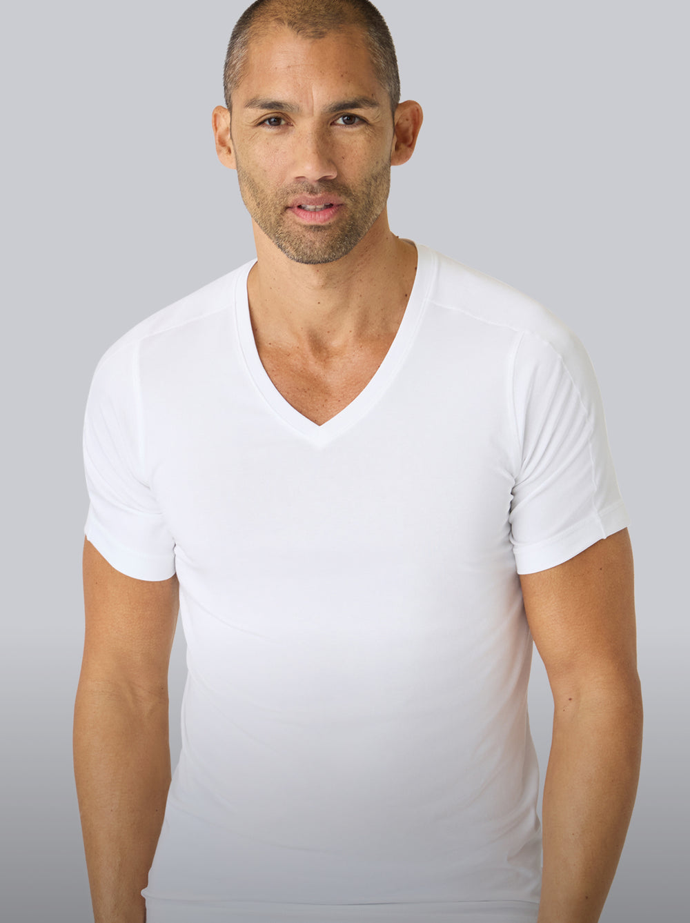 18-Hour Jersey V-Neck Undershirt