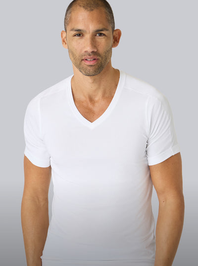 18-Hour Jersey V-Neck Undershirt