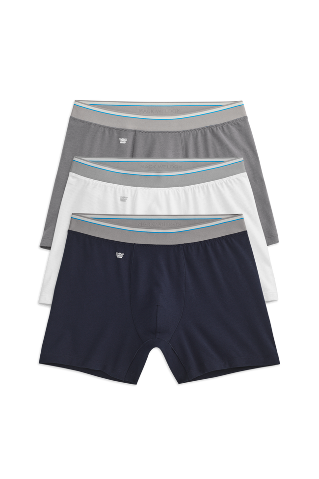 3-Pack AIRKNITˣ Cotton Boxer Briefs