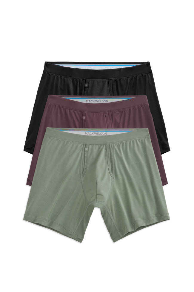 3 pack silver HD Boxer brief in Out West