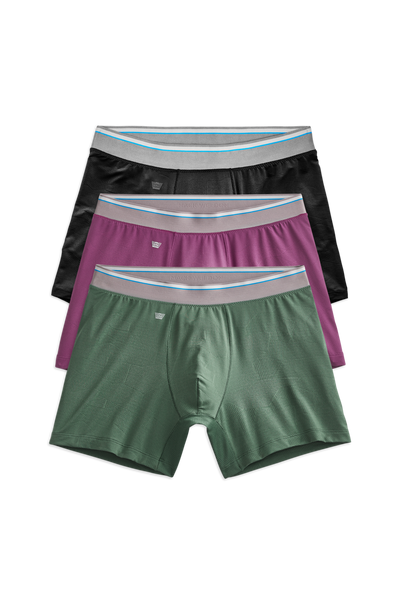 3 pack of Airknitx Boxer Brief in Holly Jolly