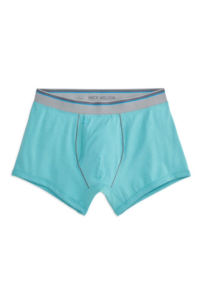 Front view of 18 hour trunk in Nile Blue