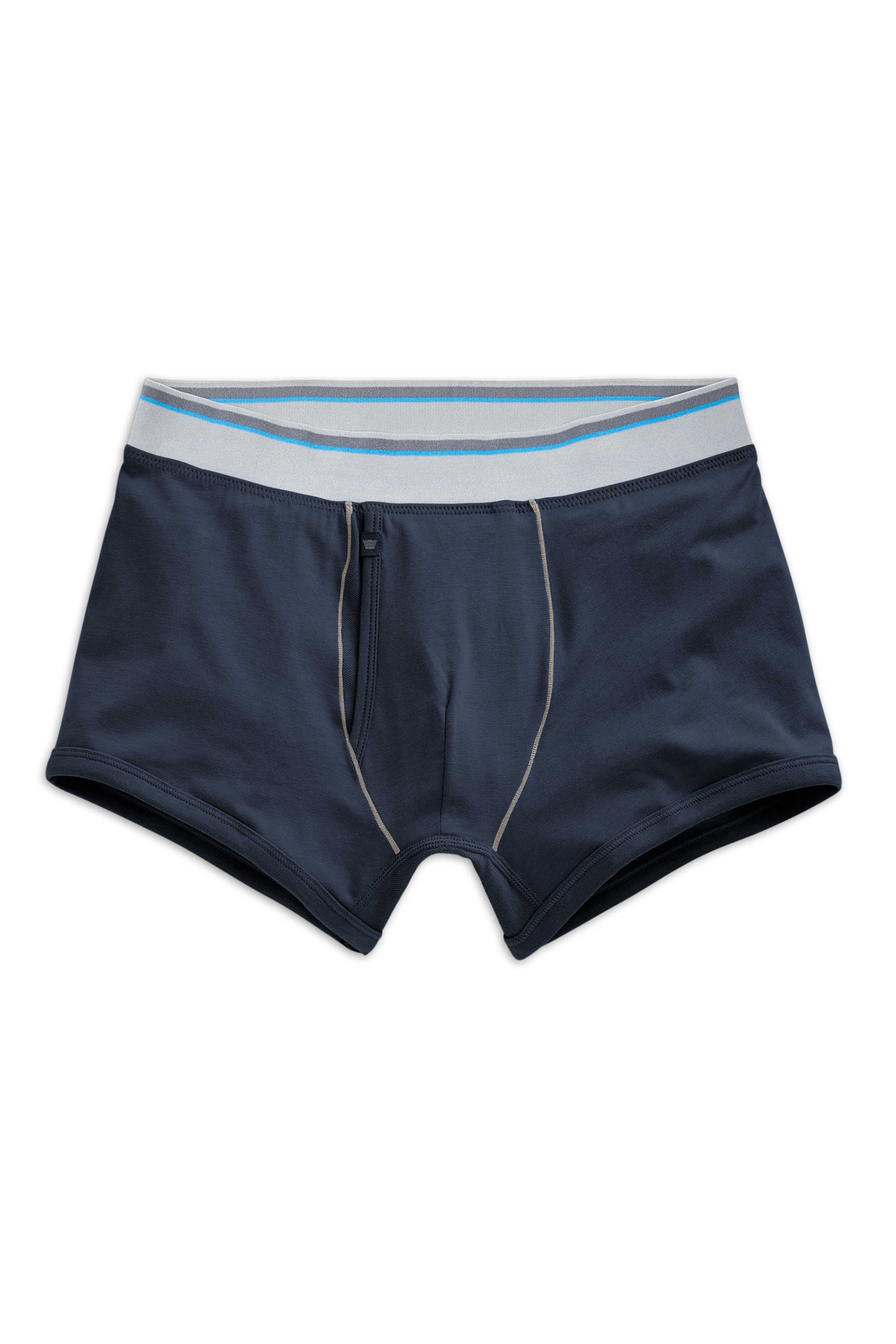 pair of blue night 18 hour trunks