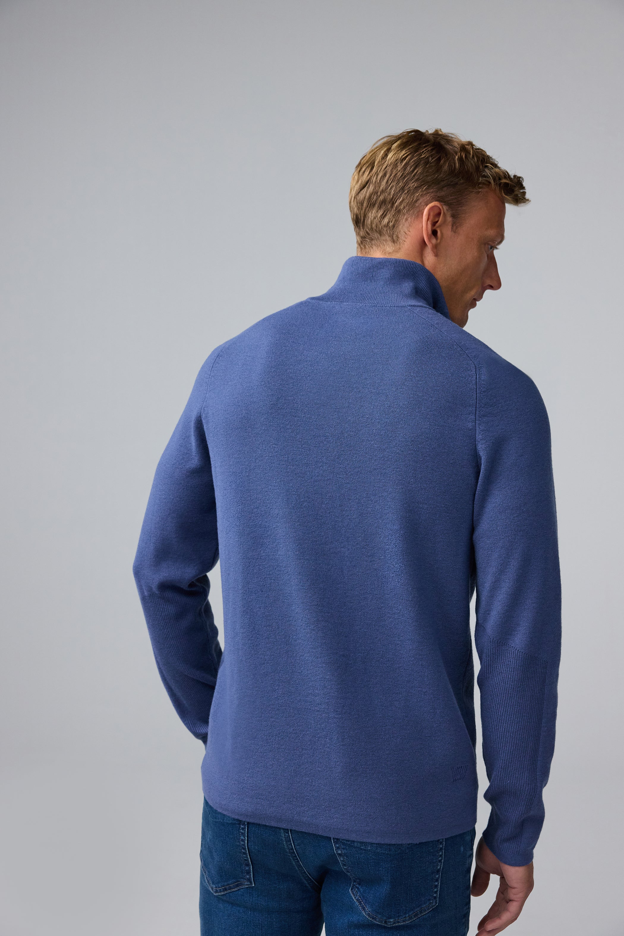 Mack Weldon Tech Merino Quarter-Zip Sweater | Performance Wool Layer