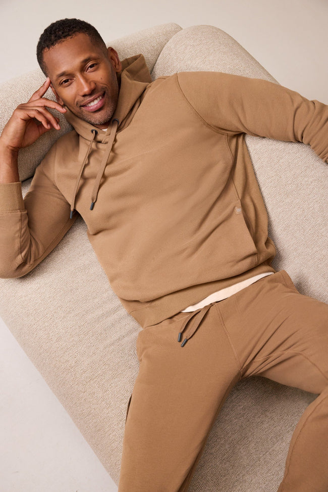 Man wearing ACE Hoodie Sweat Set