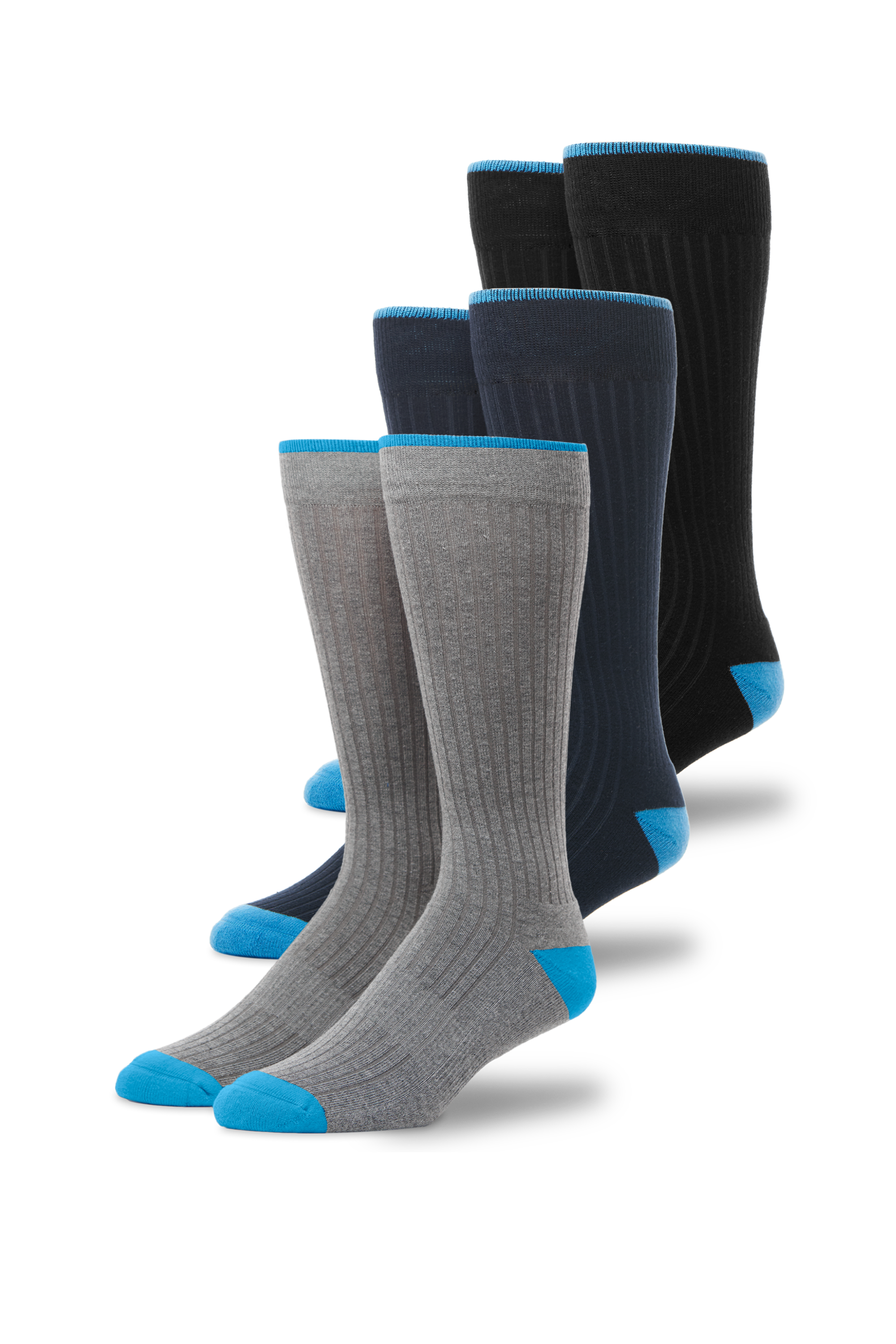 3-Pack Everyday Extended Crew Socks | Mack Weldon