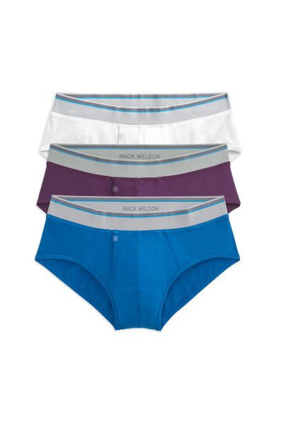 Front view of 3-Pack 18-Hour Jersey Briefs in Cookout.