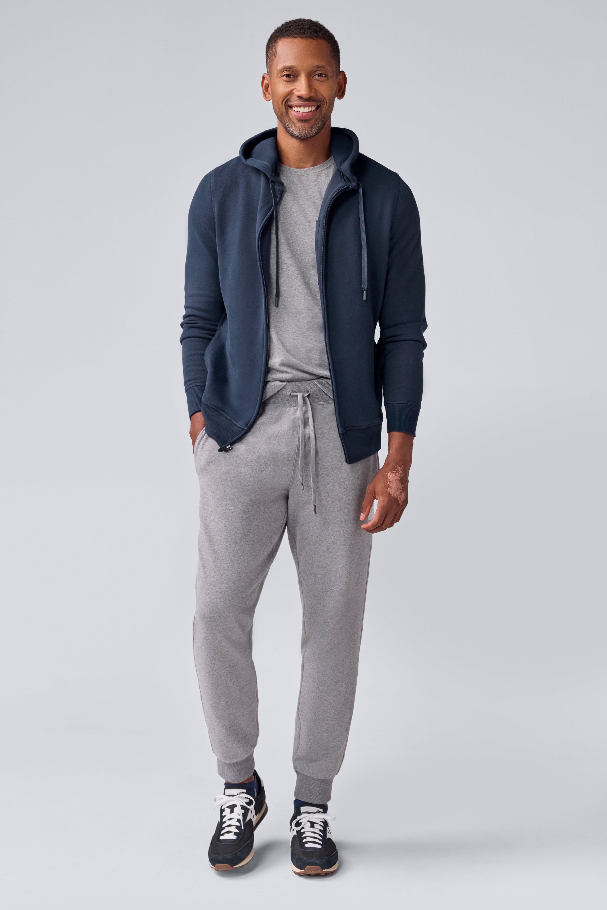 Mack Weldon ACE Full-Zip Sweatshirt | Modern French Terry