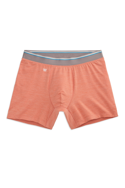 Front view of Airknitx Boxer Brief in Ginger  Heather
