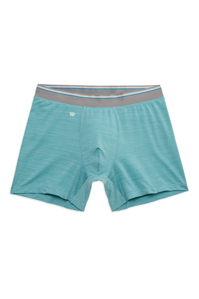 Front view of Airknitx Boxer Brief in Porcelain Heather