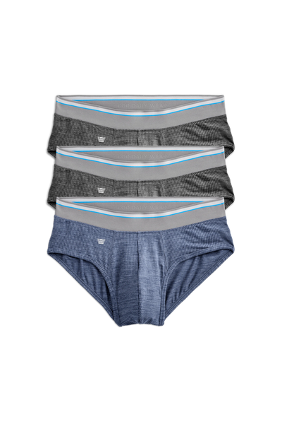 Front view of 3-Pack AIRKNITˣ Briefs in Fresh Classics