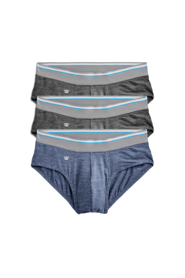 Front view of 3-Pack AIRKNITˣ Briefs in Fresh Classics