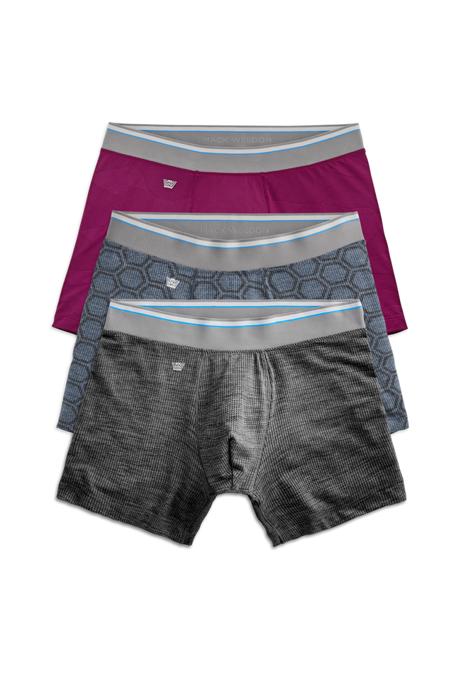 Spellbound | Front view of 3-Pack AIRKNITˣ Boxer Briefs in Spellbound