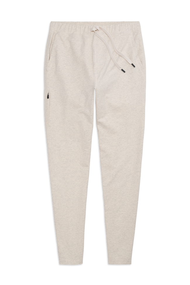 Front view of Ace Sweatpant in Froth Heather