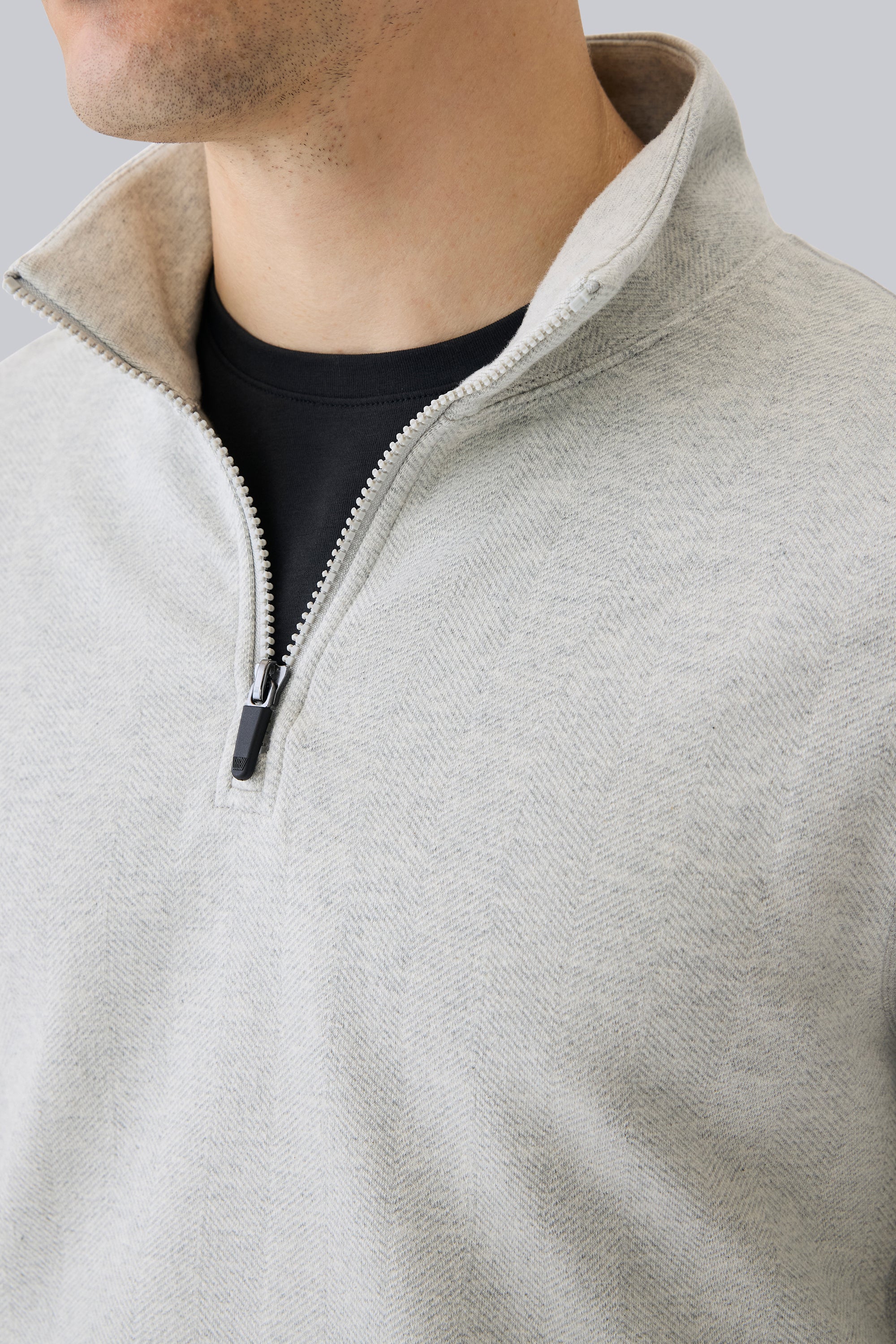 Mack Weldon ACE Quarter-Zip | Polished French Terry Pullover