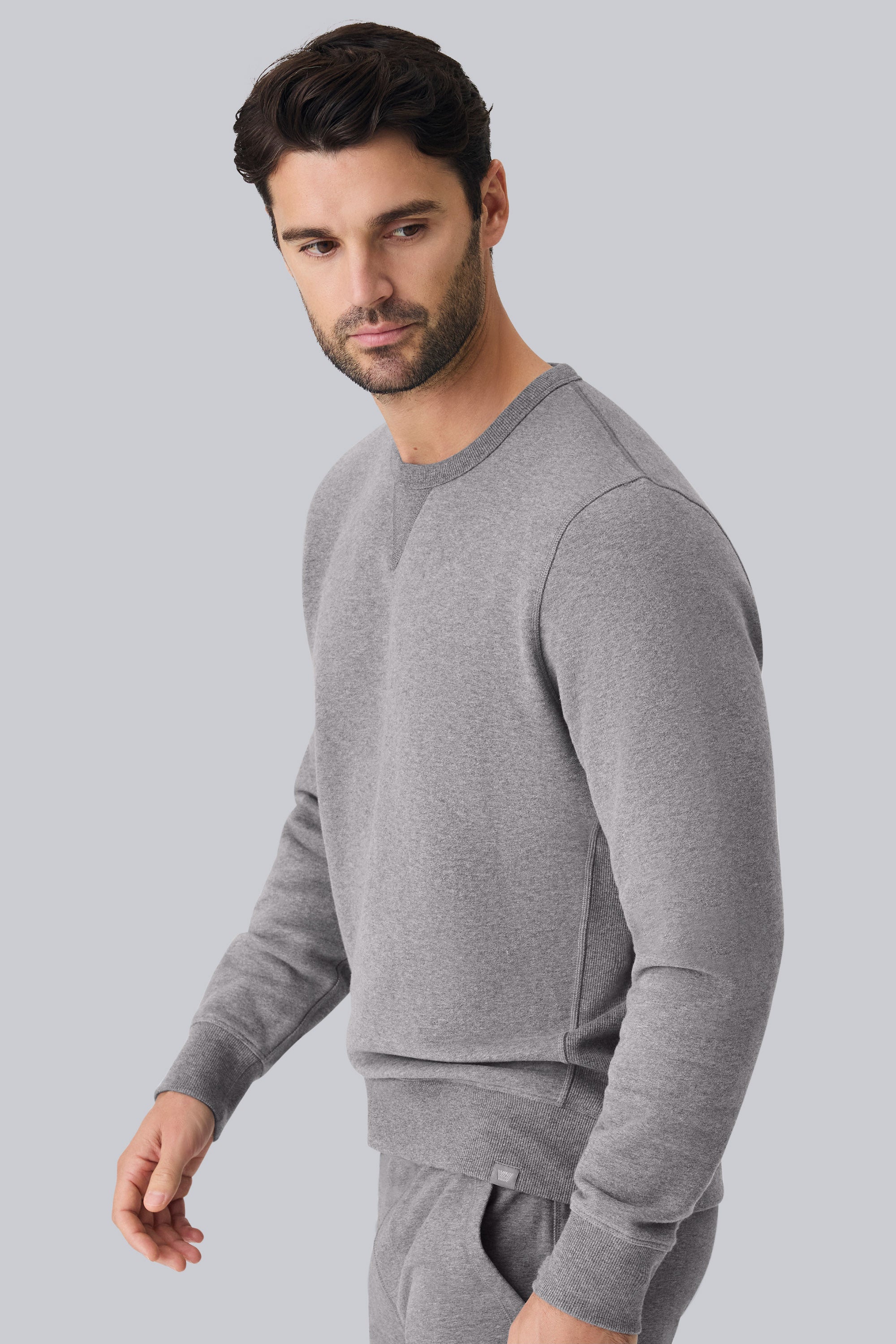Mack Weldon ACE Crew Neck Sweatshirt | Soft French Terry Pullover
