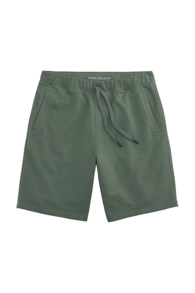 Front view of Ace Sweatshort 9" in Cactus