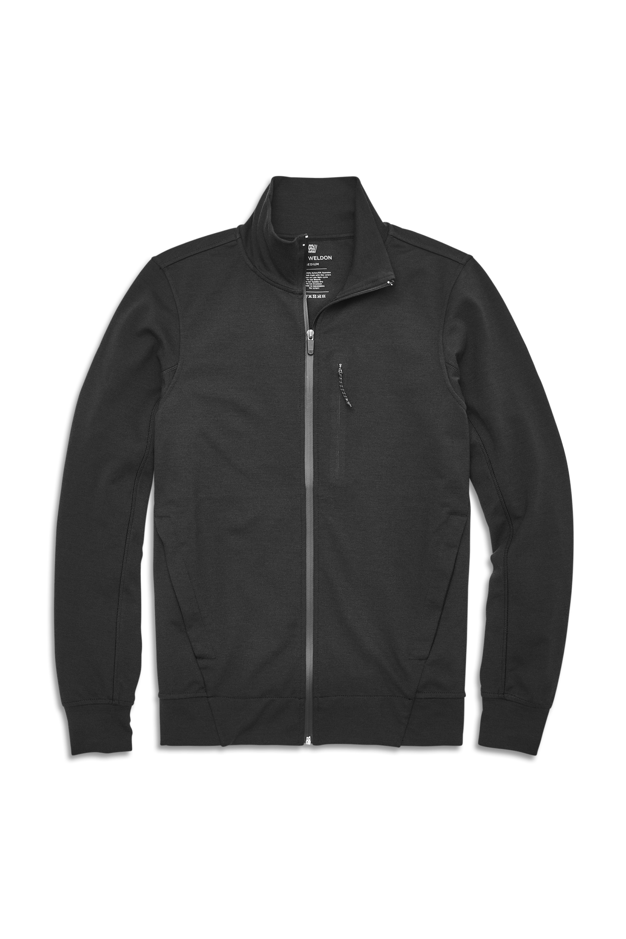 Mack Weldon Atlas Full‑Zip Jacket | Travel-Ready Layered Jacket