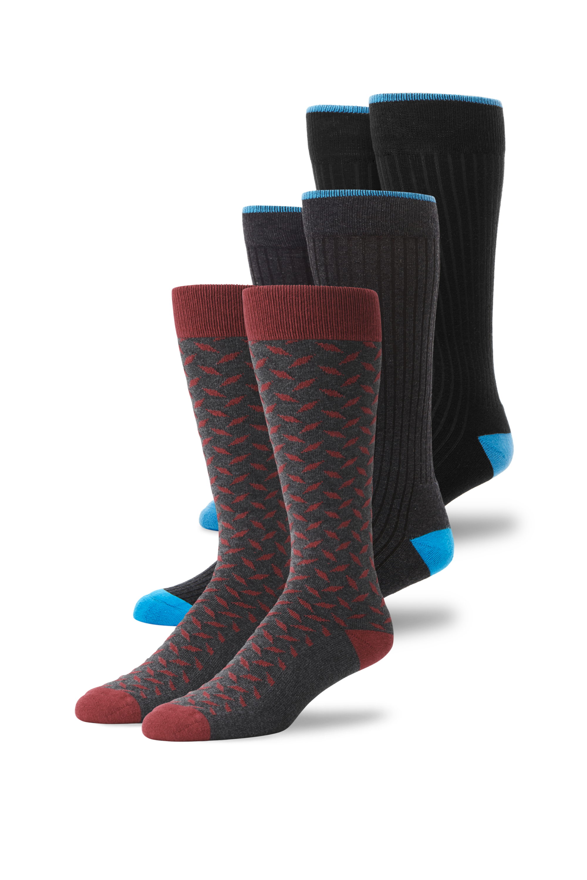 3-Pack Everyday Extended Crew Socks | Mack Weldon