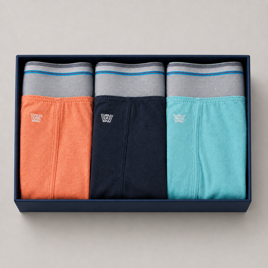 3 pairs of 18-hour jersey boxer briefs