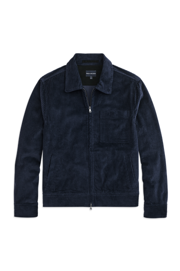 Corduroy Zip Jacket in 5 Wale Cotton | Mack Weldon