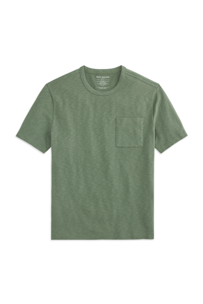Front view of Heavyweight T-shirt in Cactus