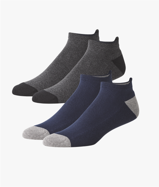 Everyday Ankle Sock Charcoal Heather / True Black – Mack Weldon