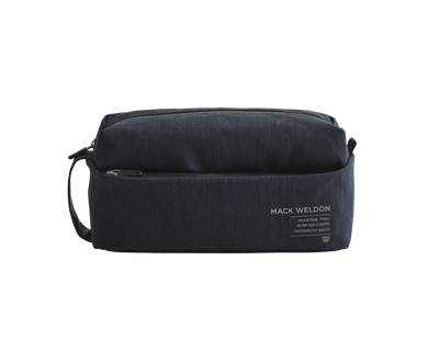 Navy Heather | Front view of Ion Travel Kit in Navy Heather