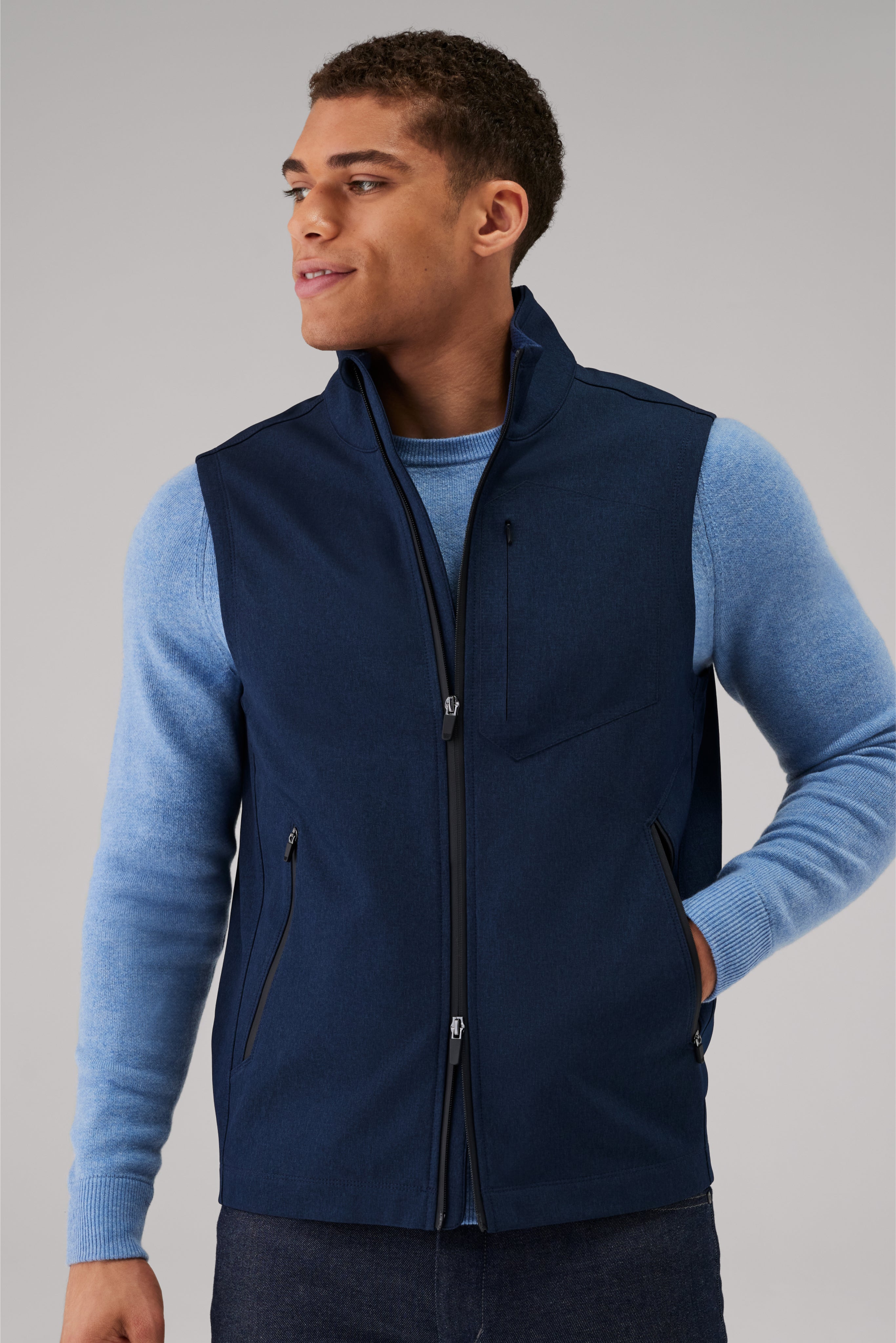 Mack Weldon Latitude Vest | Insulated Travel-Ready Vest