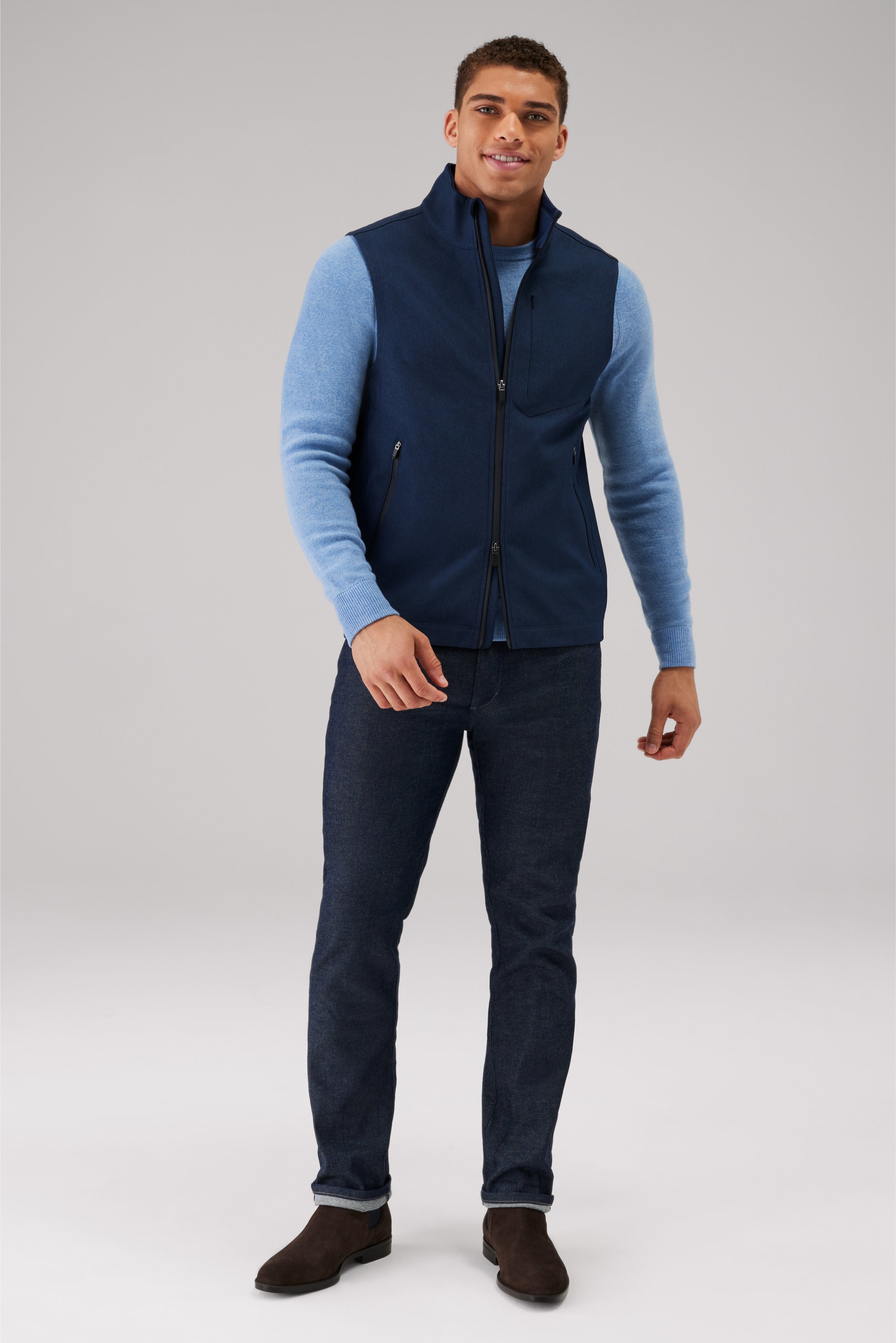 Mack Weldon Latitude Vest | Insulated Travel-Ready Vest