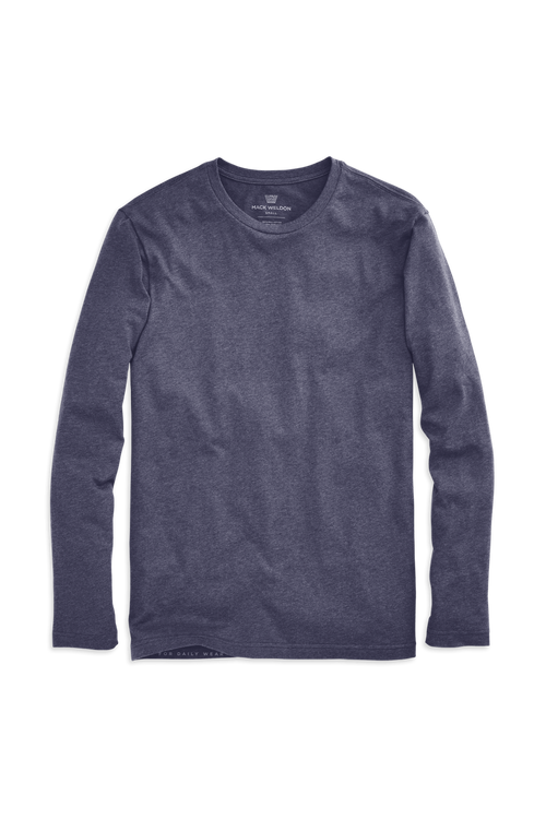 Mack Weldon Pima Long Sleeve T-Shirt | Soft Cotton Layering Tee