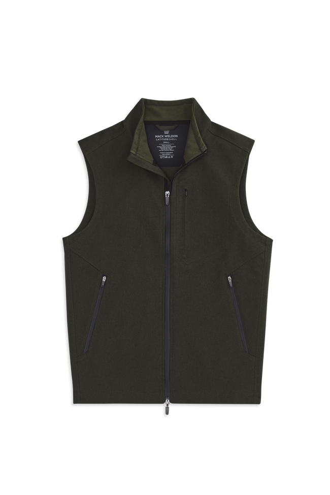 Foxhole Heather | Front view of the Latitude Vest in Foxhole Heather