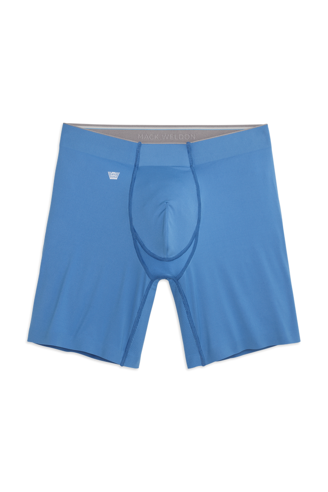 Front view of Stealth Pro Boxer brief in Strong Blue