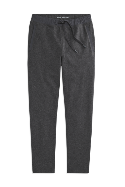 Charcoal Heather | Front view of ACE Straight Leg Sweatpant in Charcoal Heather