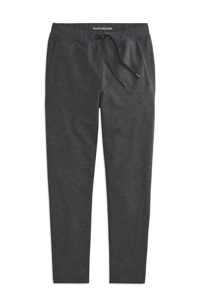 Charcoal Heather | Front view of ACE Straight Leg Sweatpant in Charcoal Heather