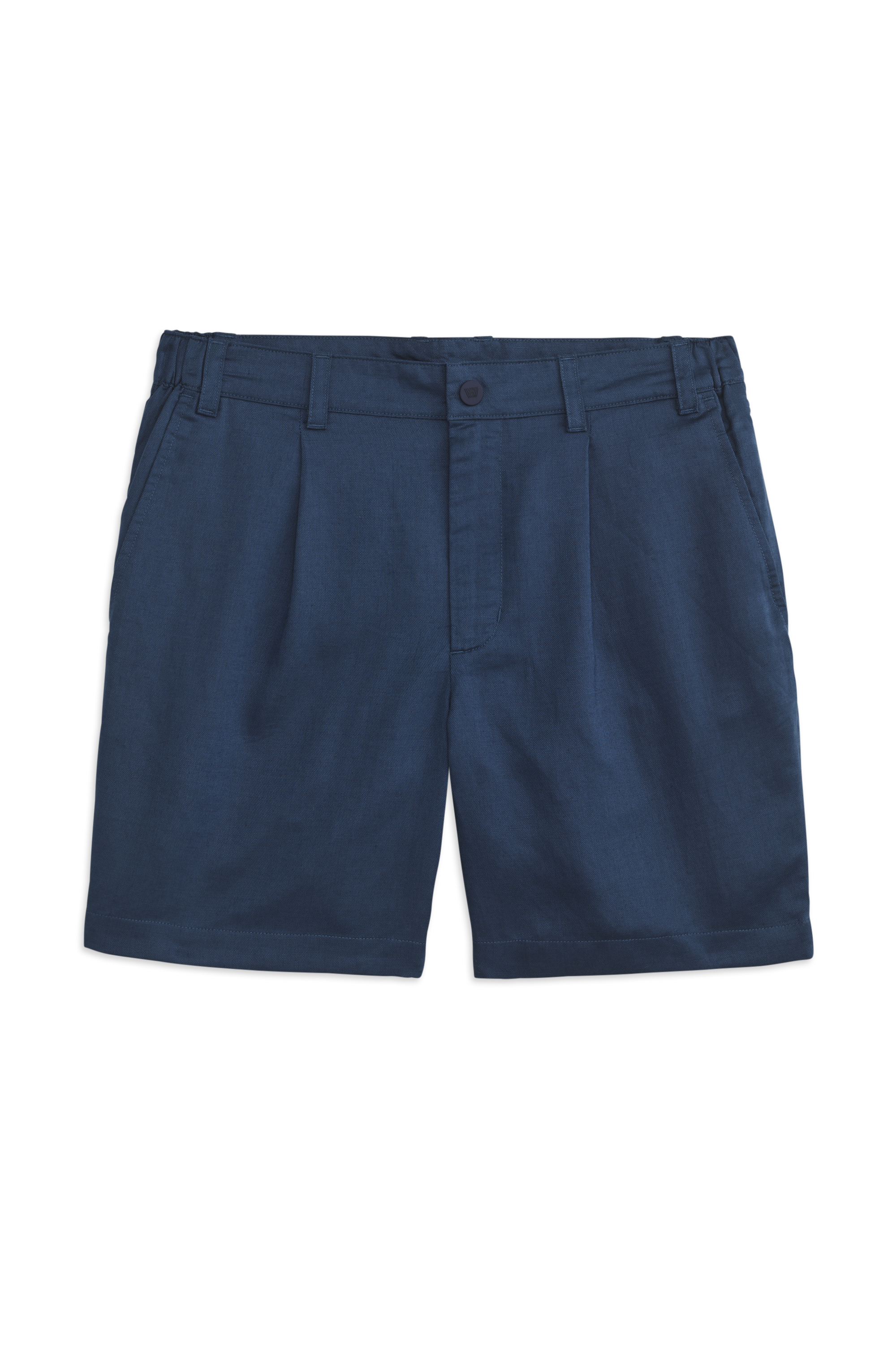 Mack Weldon Tech Linen Pleated Short | Relaxed Travel Shorts