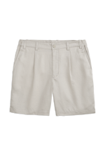 Mack Weldon Tech Linen Pleated Short | Relaxed Travel Shorts