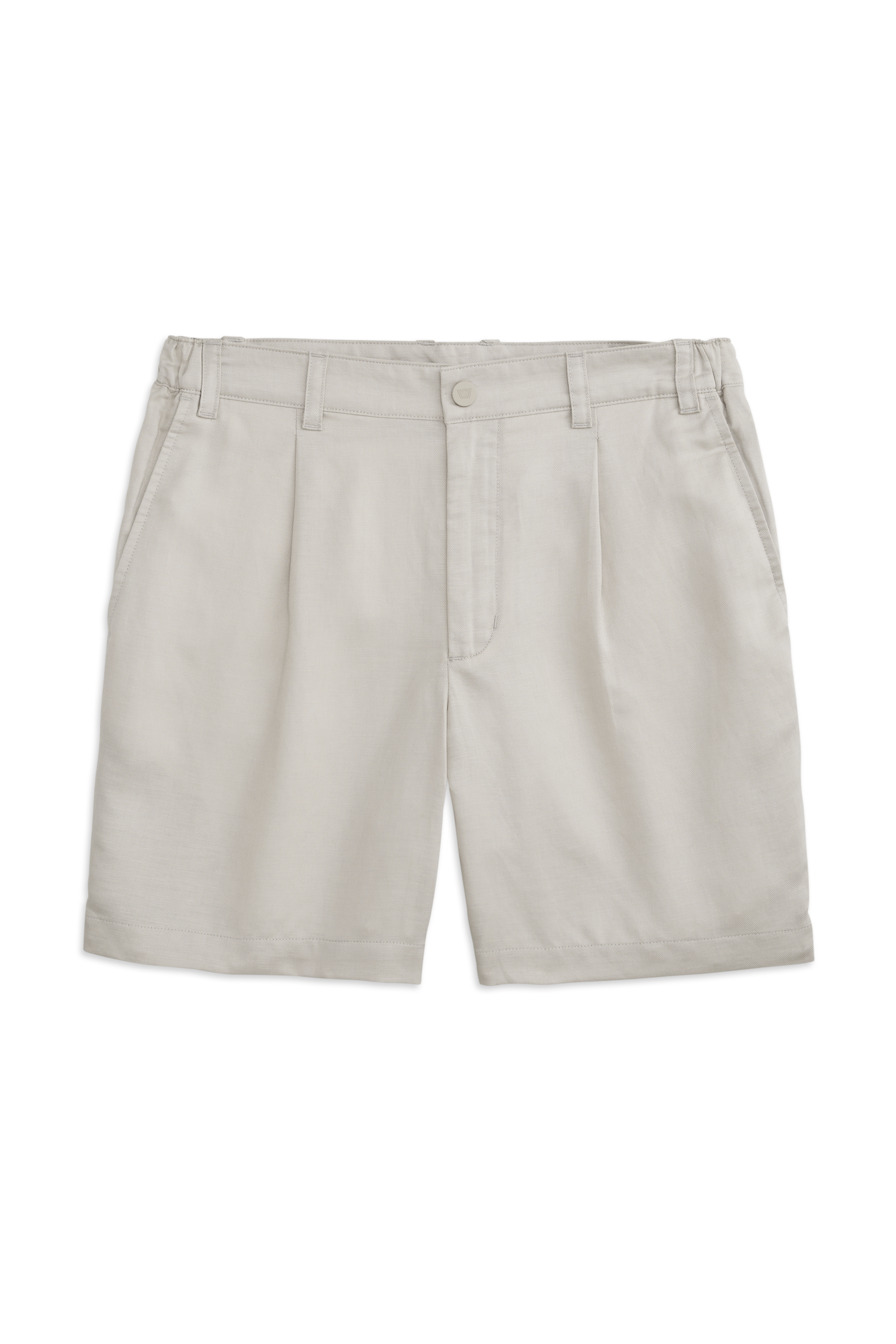 Mack Weldon Tech Linen Pleated Short | Relaxed Travel Shorts